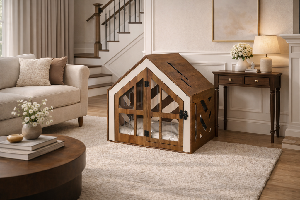 SB Ceviz Modern Kedi Evi