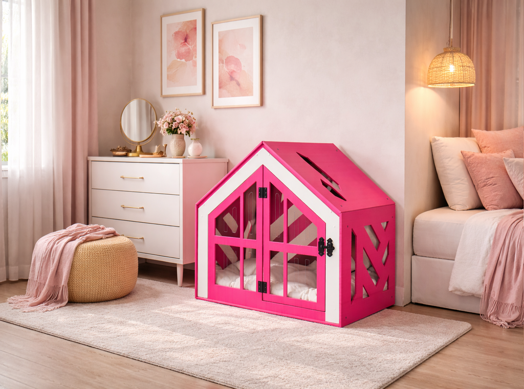 SB Pembe Modern Kedi Evi