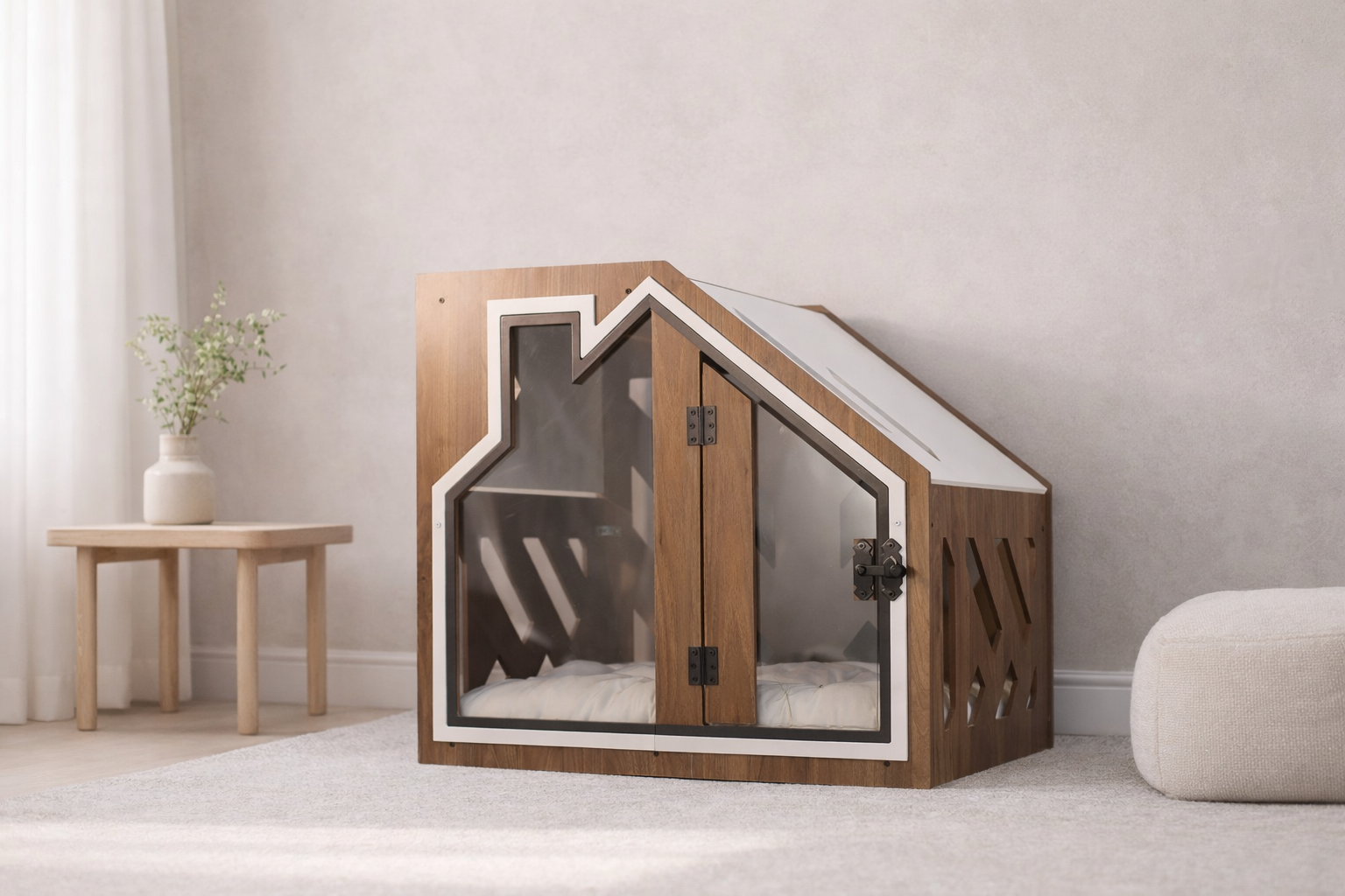 Bcl Ceviz Modern Kedi Evi