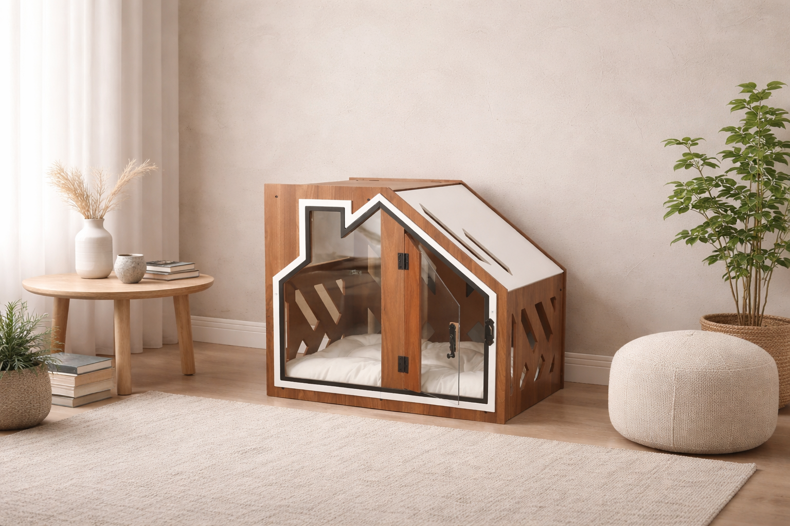 Bcl Ceviz Modern Kedi Evi