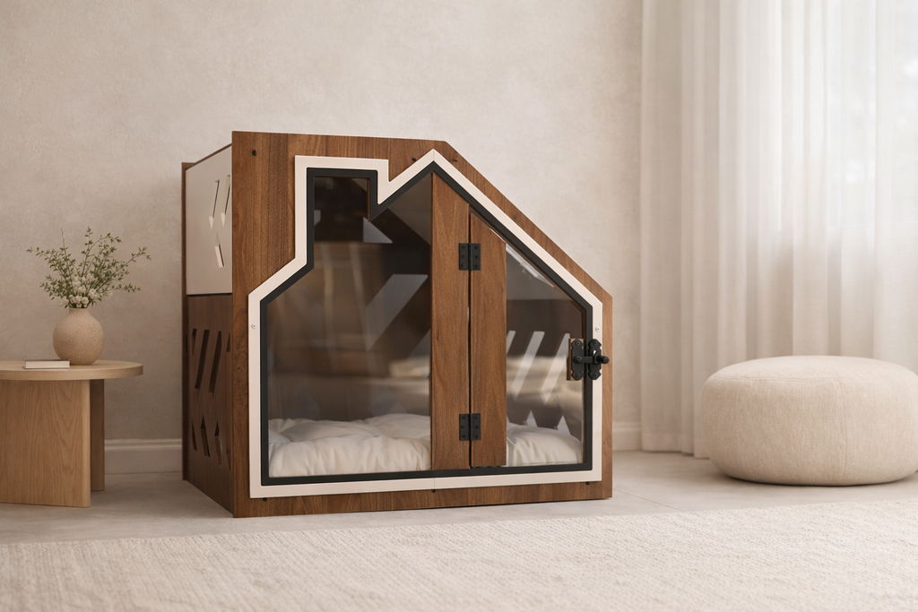 Bcl Ceviz Modern Kedi Evi