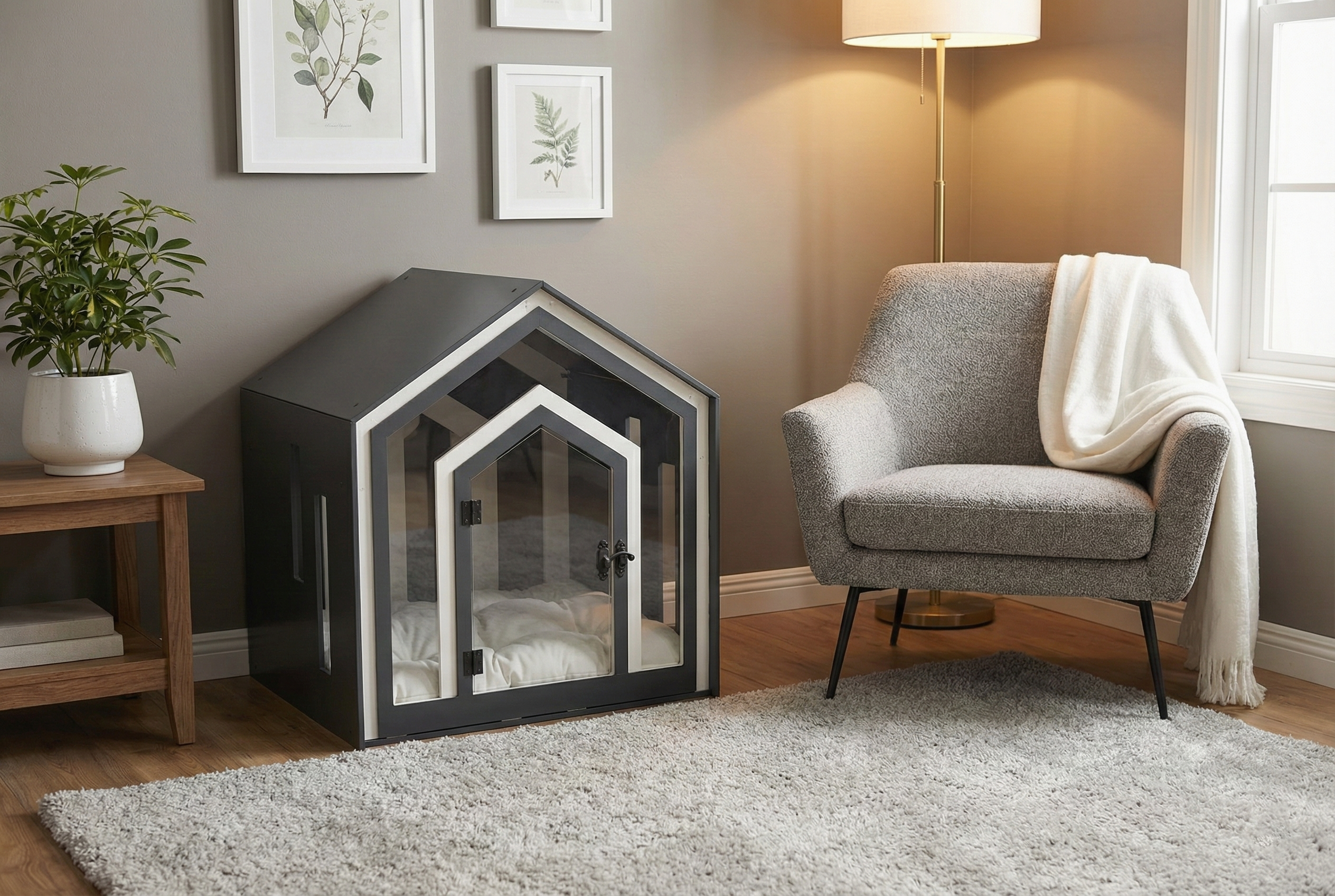 Ort Antresit Modern Kedi Evi