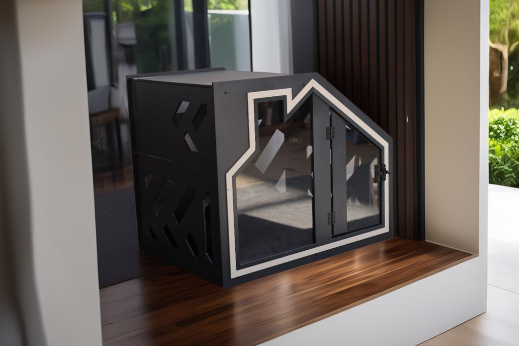 Bcl Siyah Antresit Kedi Evi