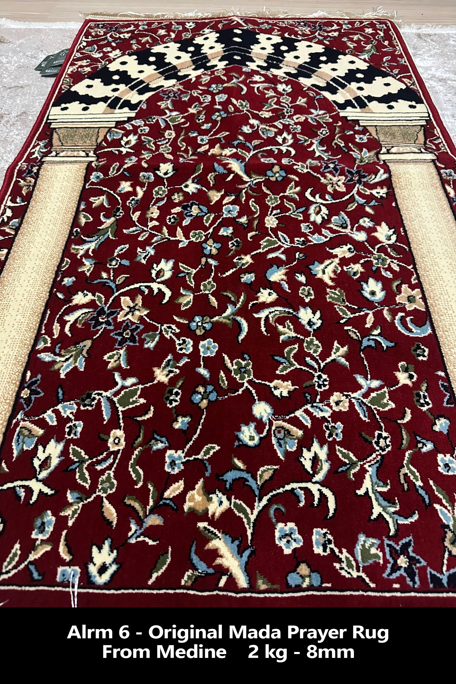 Alrm - Original Mada Prayer Rug - 2 Kg - 8 mm