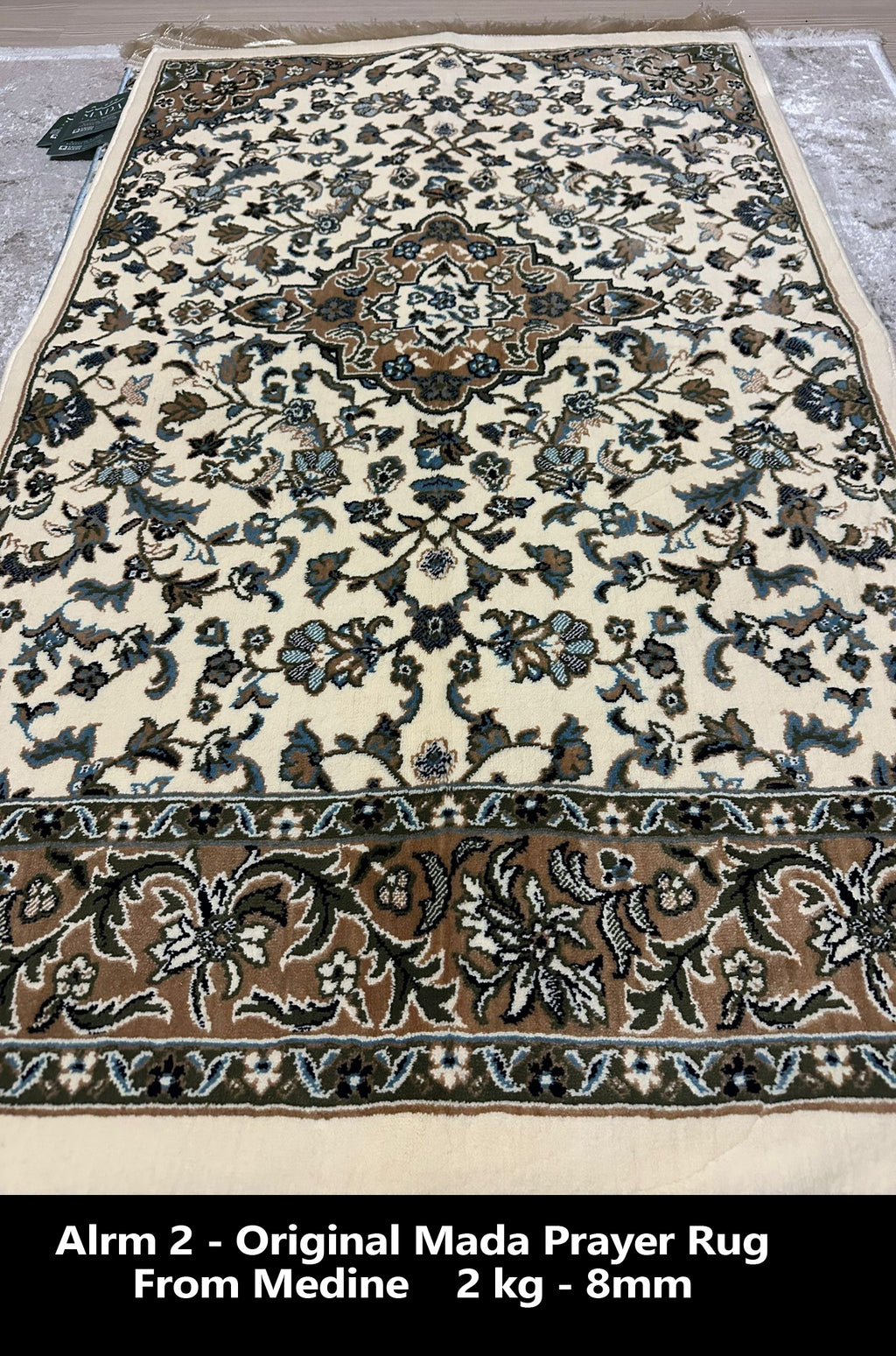 Alrm - Original Mada Prayer Rug - 2 Kg - 8 mm