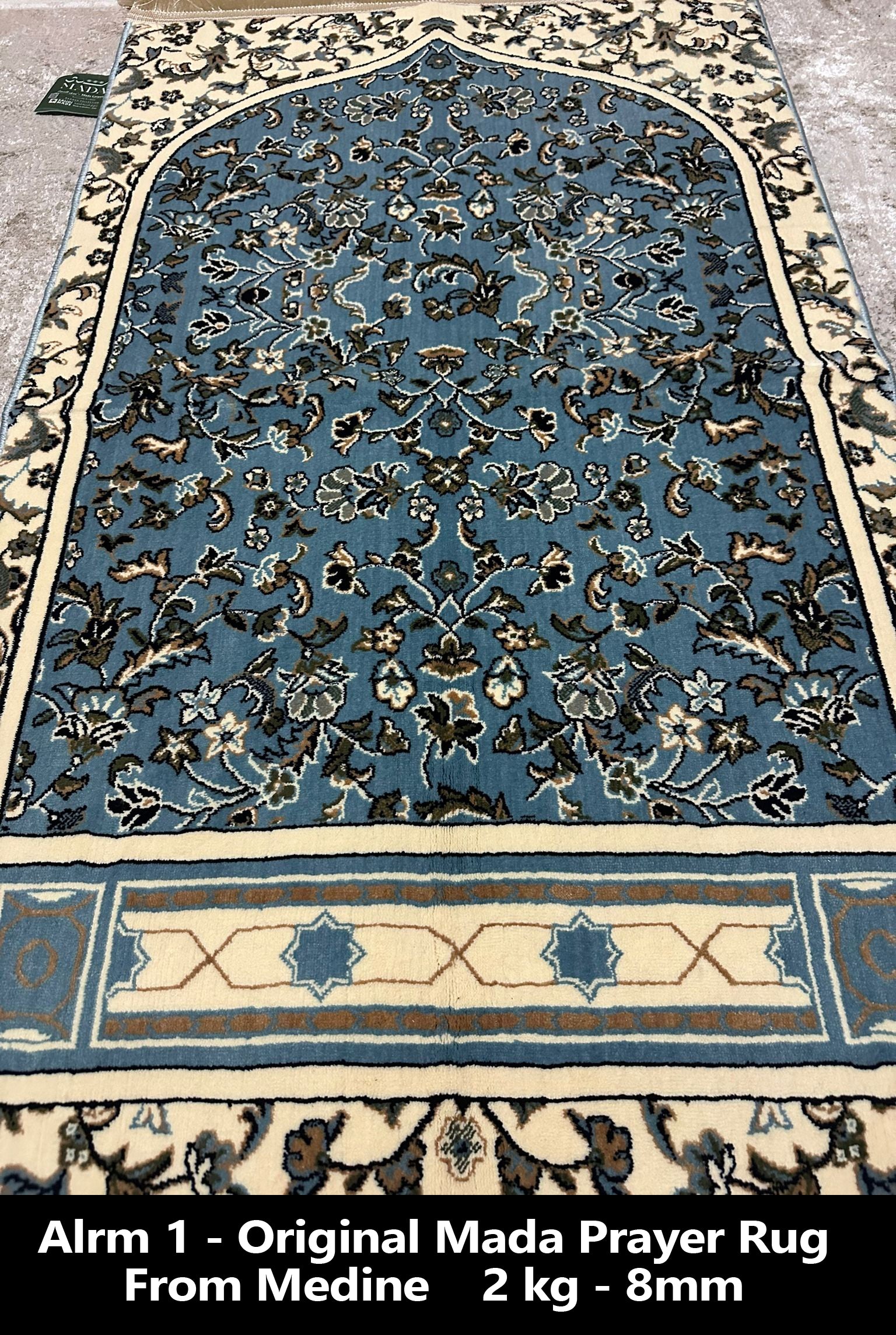 Alrm - Original Mada Prayer Rug - 2 Kg - 8 mm